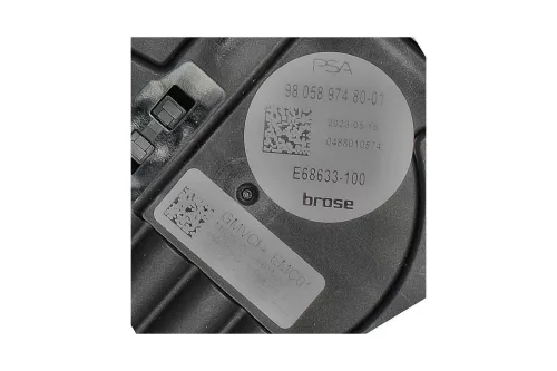 VARIABLE GESCHWINDIGKEIT/ 180W/ BROSE 0488021308 0488010182